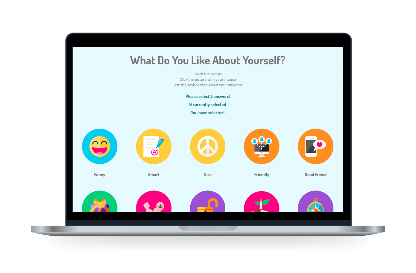 The Arc MN GetSet App displayed on a laptop