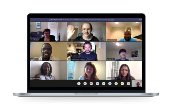 Screenshot of a Zoom call for the City of St. Paul